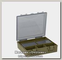Коробка Prologic Green Tackle Organizer S 1+4 BoxSystem 23.5x20x6см
