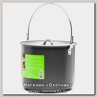 Котелок Expedition анодированный алюминий с крышкой 9 л