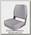 Кресло Badger Classic fishing Seat серый