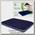 Кровать Relax Flocked air bed queen 203х152х22 синий