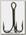 Крючки Cannelle трoйник 3210 Z №14 1/100