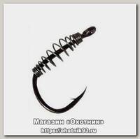 Крючки Cottus Katana black nickel с пружинкой №2 5шт