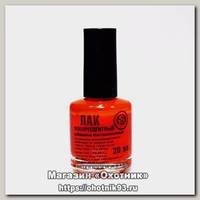 Лак Три Кита рыболовный флюоресц. красный