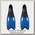 Ласты Wave F-6871 blue p.L