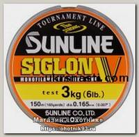 Леска Sunline Siglon V clear 150м 0,16мм 3кг