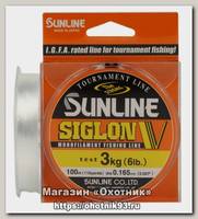 Леска Sunline Siglon V clear 150м 0.18мм 3,5кг