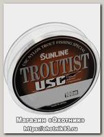 Леска Sunline Troutist USC 100м 1,0/0,165мм 4lbs