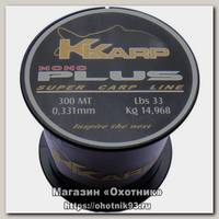 Леска Trabucco K-karp mono plus 300м 0,331мм