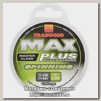 Леска Trabucco Max Plus line spinning 150м 0,20мм 4кг