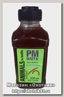 Ликвид MINENKO PMbaits Animals in bottles 0,5л Мотыль