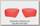 Линзы Randolph Edge 69мм vermillion красные LT-41.41