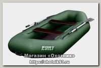 Лодка Fort 260 надувная зеленая