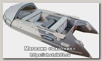 Лодка Gladiator C370 DP надувная серая