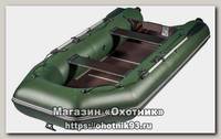 Лодка Мастер лодок Аква 3200 СК зеленая
