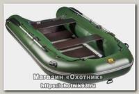 Лодка Мастер лодок Ривьера Максима 3400 СК зеленая