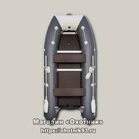 Лодка Мастер лодок Таймень 3600 СК графит светло-серый