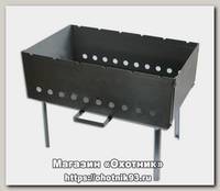 Мангал Метиз Дипломат №1 40*25*40 см сталь 1.5 мм