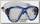 Маска Wave M-1311 PVC blue