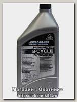 Масло Quicksilver Premium plus моторное минеральное 2-тактн 1л