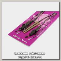 Монтаж Nautilus Freedom safety lead liquid&quick change swivel 75см