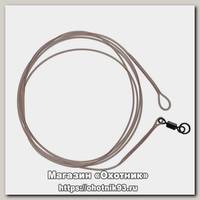 Монтаж Prologic LM mirage loop leader 100см 45lbs W/QC swivel 2шт