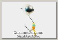 Мормышка Ecopro Дробинка с ушком гальваника+цепочка цв.704 3мм 1/5