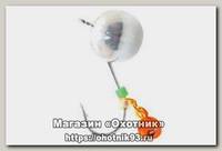 Мормышка Ecopro Дробинка с ушком серебряный+подвес цв.618 3мм 1/5