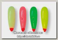 Мормышка Ecopro фосфорная 48 Корюшиная с отверстием