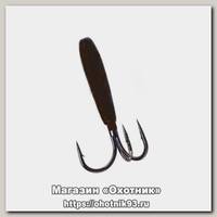 Мормышка вольф. Черт удлин. d 2.6 №18 1/10