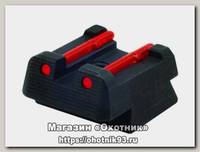 Мушка пистолетная Hiviz CZ2110-R целик для CZ75, 85, P01 крансная