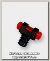 Мушка Stil Crin короткая 4мм красная 010