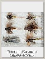 Набор мушек Vania Fly Fishing Classic плавающие форель №12