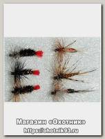 Набор мушек Vania Fly Fishing Classic плавающие голавль №12