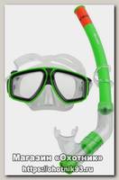 Набор Wave MS-1314S6 маска трубка PVC green