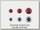 Наклейка глаз Stinger Grip 3D stickon red 5,5мм
