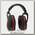 Наушники Allen Ruger Passive Shooting muff black red