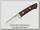 Нож Bark River Drop Point Hunter Bastone Walnut фикс. клинок