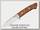 Нож Bark River Drop Point Hunter Black Ash Burl фикс. клинок