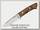 Нож Bark River Drop Point Hunter Black White Ebony сталь A2