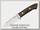 Нож Bark River Drop Point Hunter Green Linen фикс. клинок ст