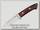 Нож Bark River Drop Point Hunter Maroon Linen фикс. клинок с