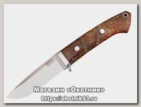 Нож Bark River Drop Point Hunter Salmon & Black Elder Burl с