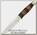 Нож Boker Magnum Flint Premium Bowie фикс. клинок сталь 440
