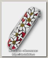 Нож-брелок Victorinox Edelweiss 58мм 7 функций