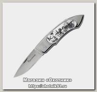 Нож Browning Scrimshaw Mallard 322543 складной сталь 420J2
