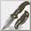 Нож Cold Steel Bush Ranger lite сталь 8Cr13MoV термопластик зеленый