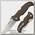 Нож Cold Steel Bush Ranger lite сталь S35VN пластик коричневый