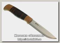 Нож Helle 77 Sigmund фикс. клинок 10.7 см рукоять бук кожа