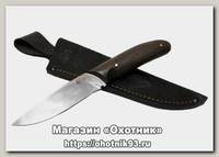 Нож ИП Семин Лис кованая сталь Х12МФ орех плашка