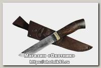 Нож ИП Семин Путник кованая сталь 95x18 со следами ковки венге литье